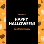 Công ty in thiệp mời giá rẻ tại TPHCM - Nhận in thiệp mời Halloween số lượng ít
