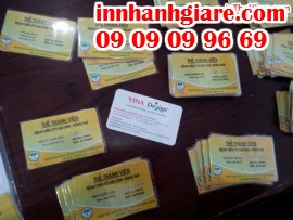 In thẻ nhựa thành viên cho bệnh viện ITO Sài Gòn - Đồng Nai với số lượng lớn