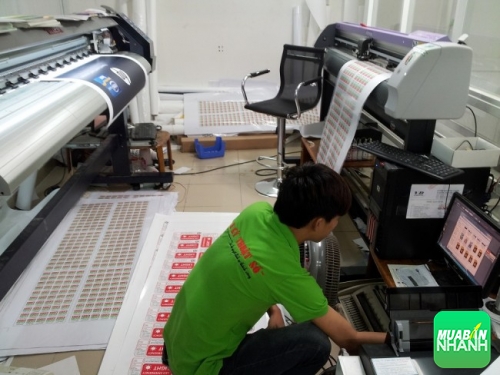 Gia công bế, cắt decal nhanh chóng, chính xác tuyệt đối với máy gia công bế Mimaki CG-130FXII tại Công ty TNHH In Kỹ Thuật Số - Digital Printing
